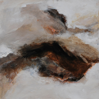 Nebel II, 2012, Acryl auf Leinwand, 50x50cm