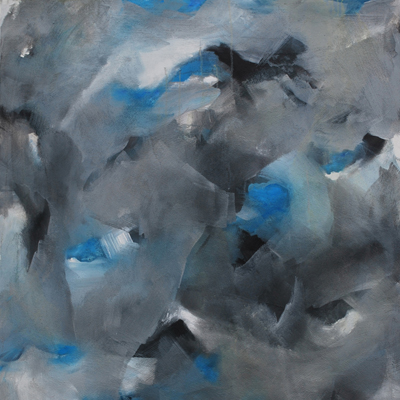 seaclouds, 2011, mixed media on canvas, 120x100cm
